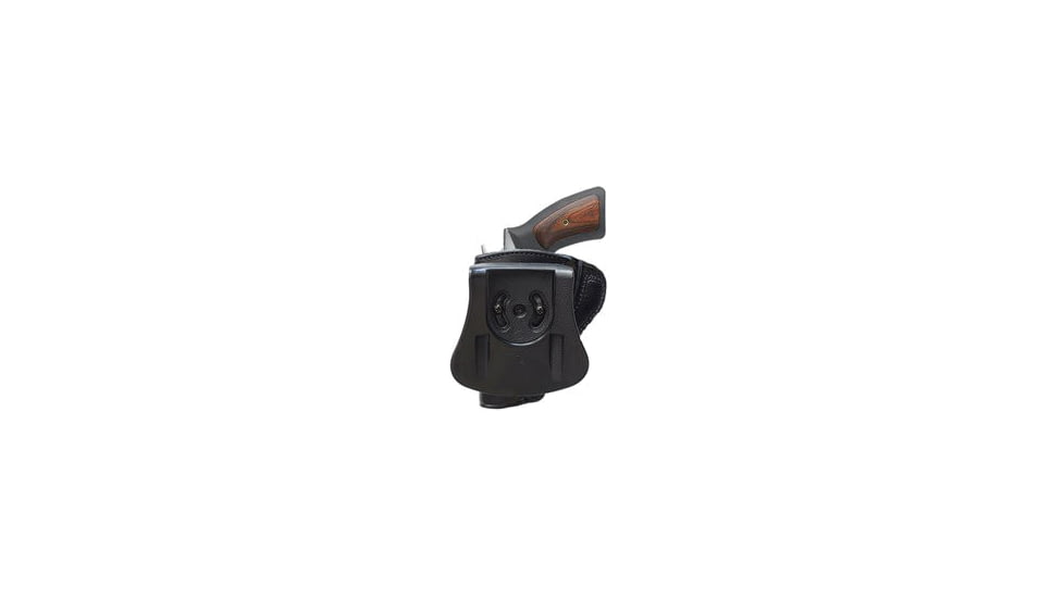 Cebeci Arms Leather Combat Grip Paddle Holsters, Canik TP9, Right, Black, 20228RB84