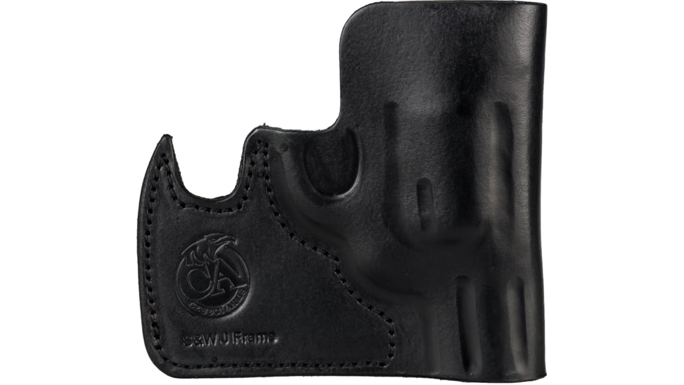 Cebeci Arms Leather Front Pocket Holsters, Colt King Cobra, Right, Black, 20442RB18