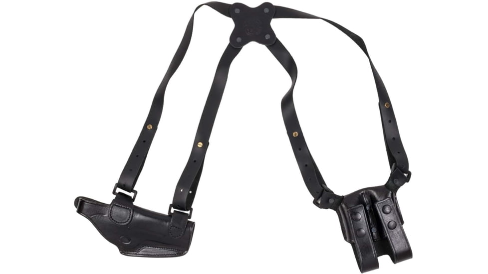 Cebeci Arms Leather Horizontal Shoulder LHS Holsters, Sig Sauer P365, Right, Black, 21020RB68