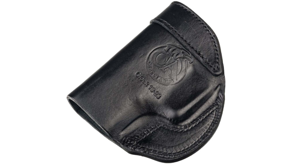 Cebeci Arms Leather IWB Holster Reinforced Mouth for Sig Sauer P220,226, Black, Right 20799RB09