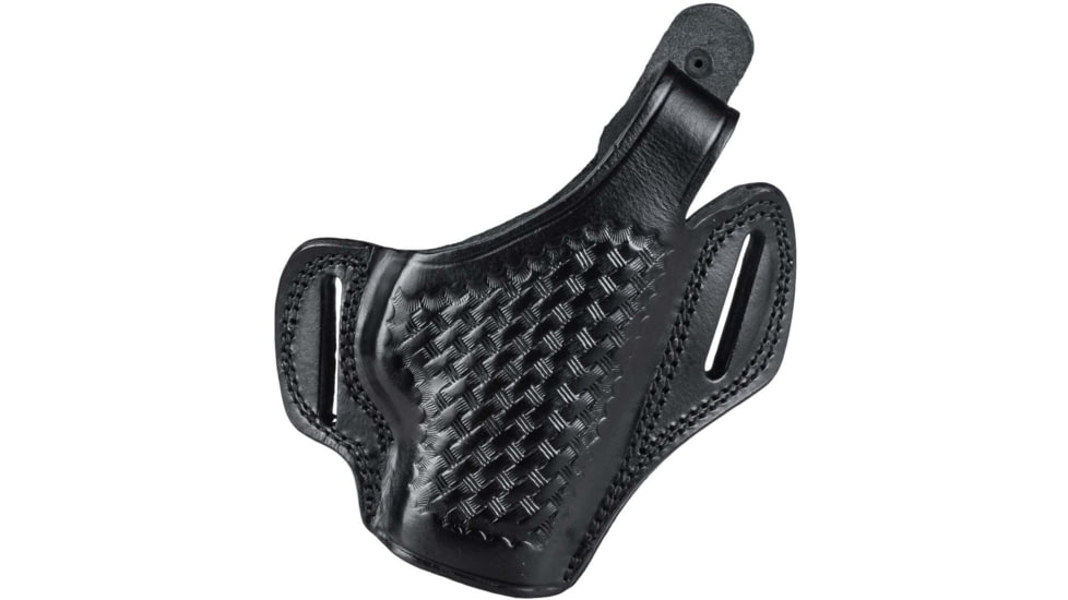 Cebeci Arms Leather Pancake Basketweave Holsters, Single Action Revolvers 6.5in, Left, Black, 20948LB87