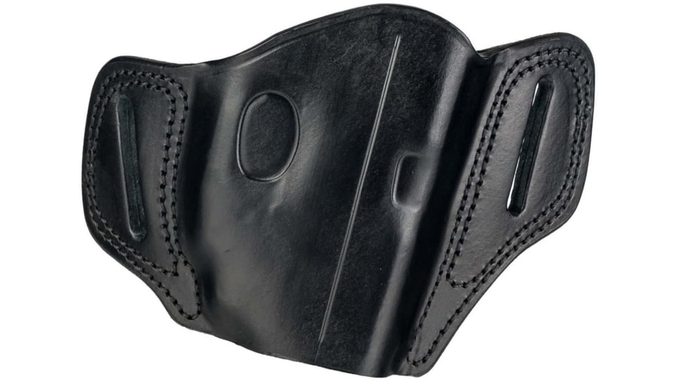 Cebeci Arms Leather Pancake Holster Combat Grip for Glock 29, 30, Black, Left 20825LB23