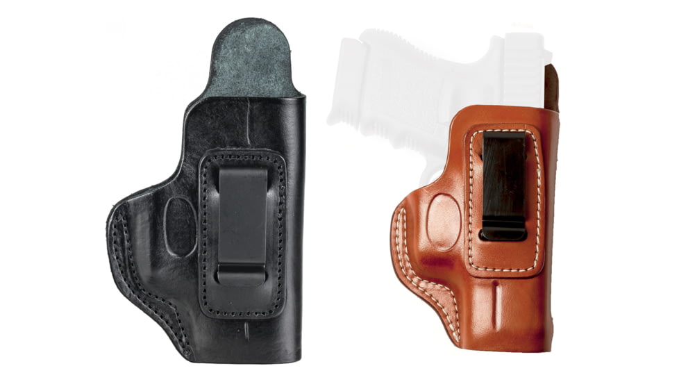Cebeci Arms Springfield Leather IWB Comfort Tab Holster 20797, Black, Tan