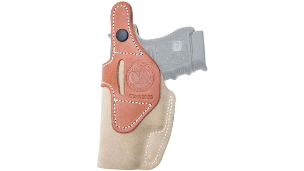 Cebeci Arms Suede IWB Holsters, Canik TP9, Right, Tan, 20801RT84