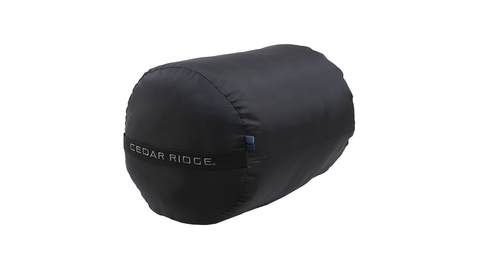 Cedar Ridge Cobalt Springs +25 Degrees Sleeping Bag, Slate Blue, 4921677