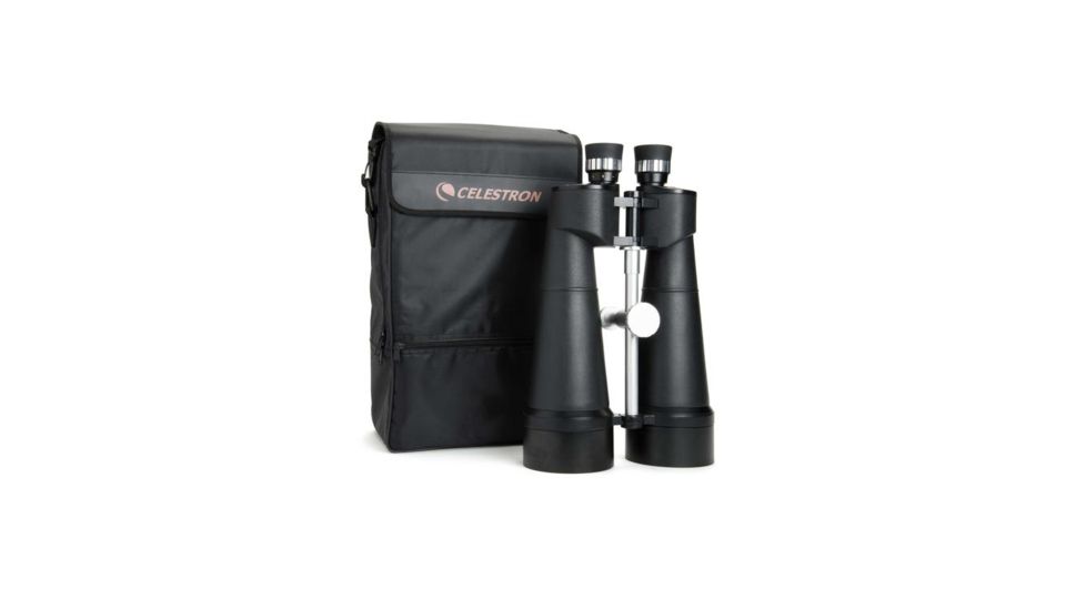 Celestron 25x100 Skymaster Giant Porro Prism Binoculars w/ Tripod Adapter and Case, 71017