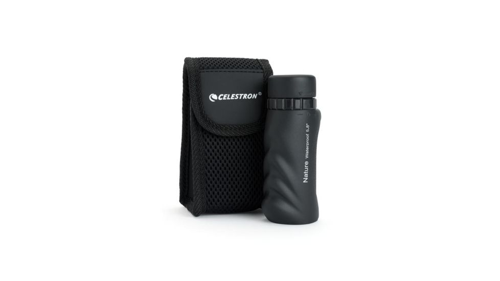 Celestron Nature 10x25 Waterproof Roof Prism Monocular, Black - 71210