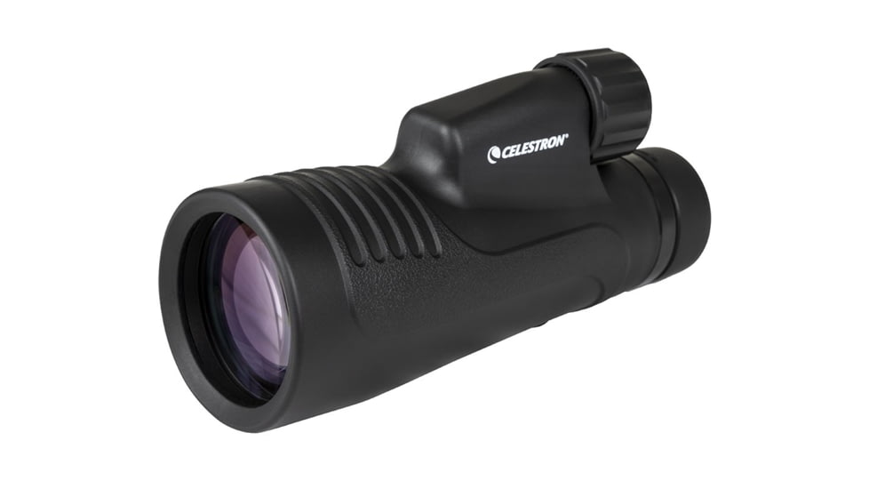 Celestron Outland X 20x50 Monocular w/ Tripod &amp; Smartphone Adapter, 11 mm, Bak-4, Multicoated, Black, 72372