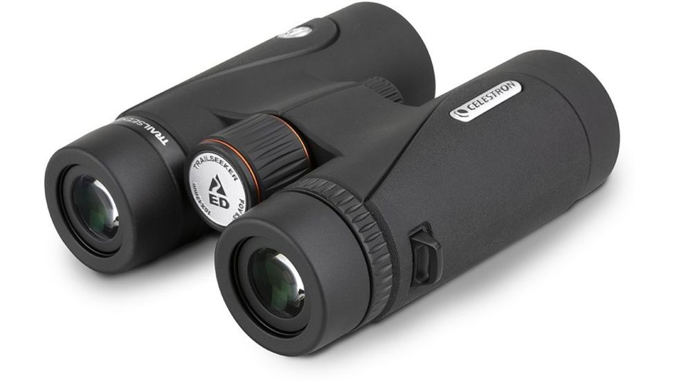Celestron Trailseeker ED 10x42 Binoculars, Black, 71407