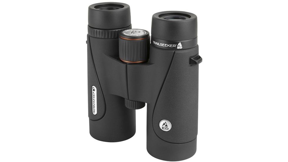Celestron Trailseeker ED 10x42 Binoculars, Black, 71407