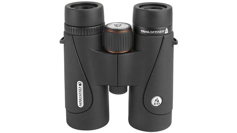 Celestron Trailseeker ED 10x42 Binoculars, Black, 71407