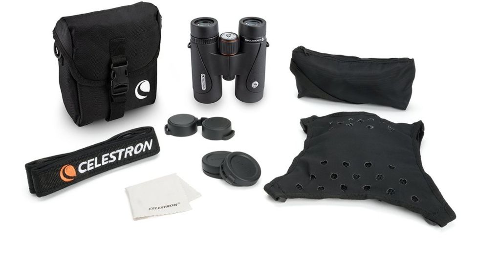 Celestron Trailseeker ED 10x42 Binoculars, Black, 71407