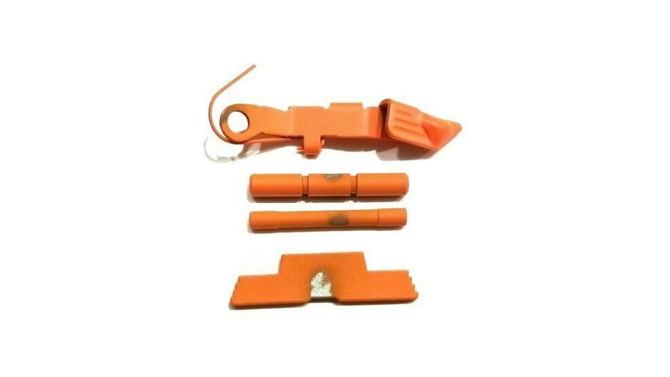 Centennial Defense Systems Extended Control Kit for Gen 1-4 Glock, 2 Pins, Hi-Viz Orange, 40027