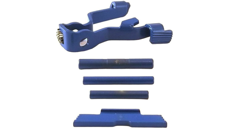 Centennial Defense Systems Extended Control Kit for Gen 5 Glock, 3 Pins, Blue, 40332