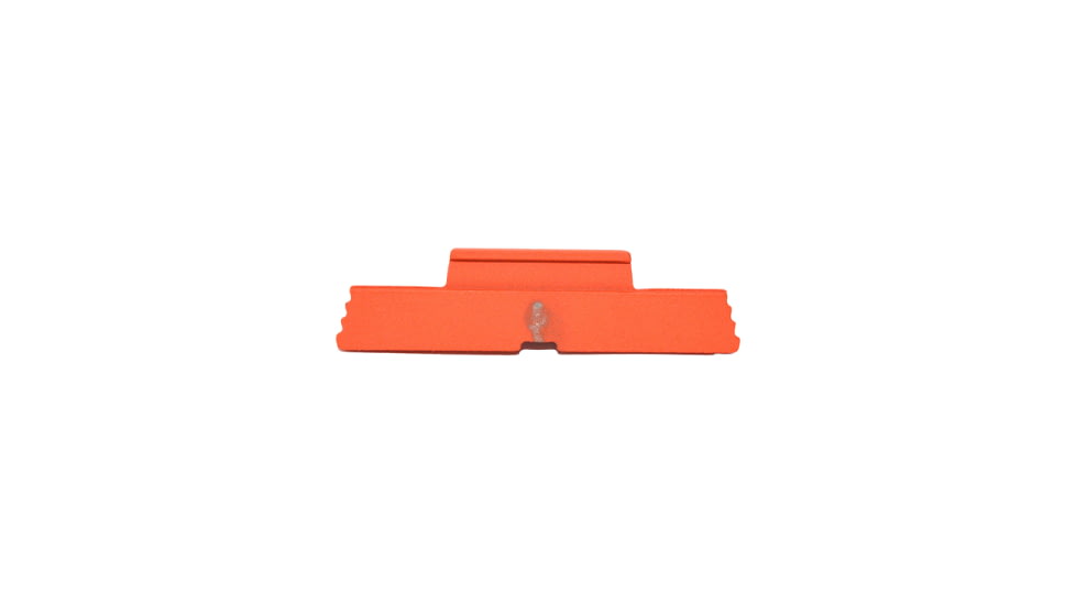 Centennial Defense Systems Stainless Steel Extended Slide Lock Lever for Gen 5 Glock, Hi-Viz Orange, 20309