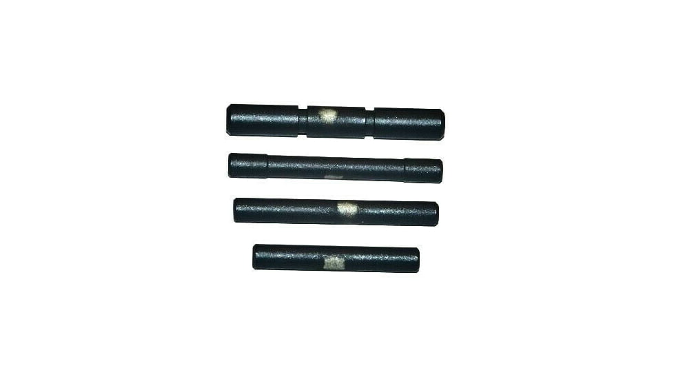 Centennial Defense Systems Stainless Steel Pin Kit for Polymer80, Black, 4 Pin Kit, 20258