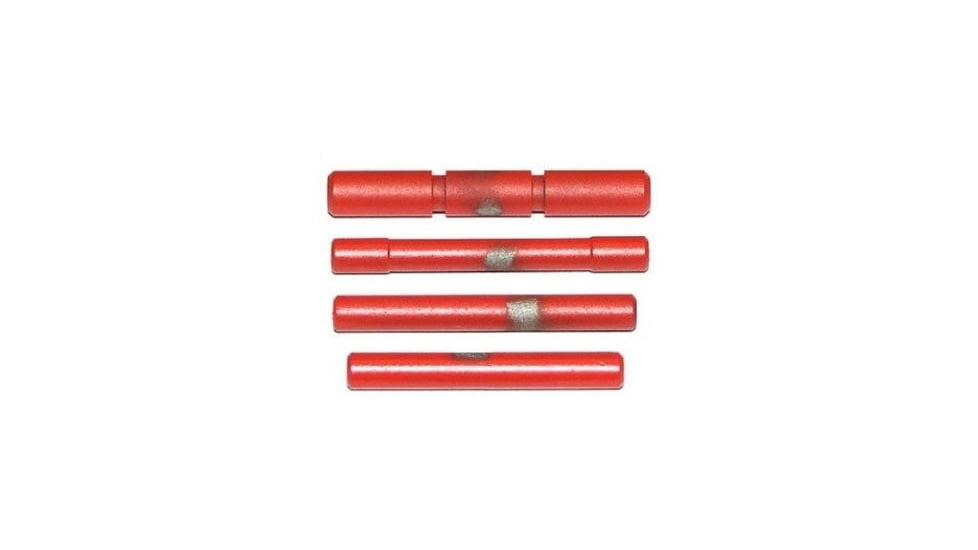 Centennial Defense Systems Stainless Steel Pin Kit for Polymer80, Red, 4 Pin Kit, 20268