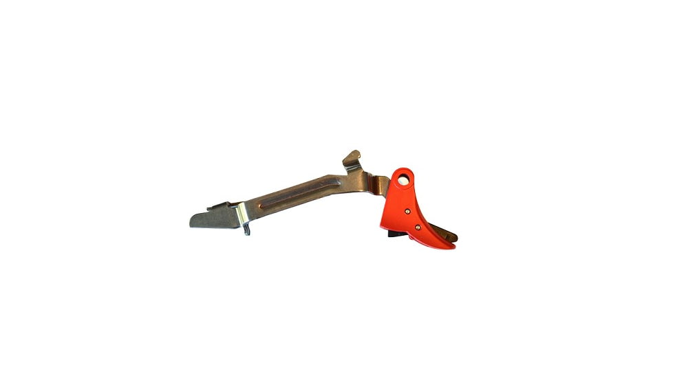 Centennial Defense Systems Trigger Assembly w/Stainless Steel Bar for Gen 1-4 Glock, Red, Black, except 10mm/.45ACP models, 20916