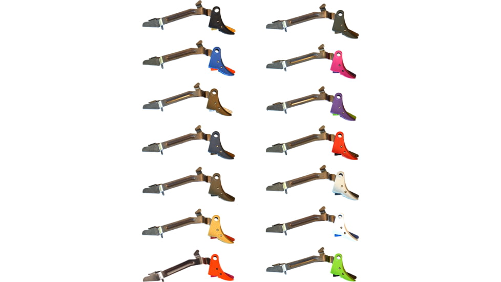 Centennial Defense Systems Trigger Assembly w/Stainless Steel Bar for Gen 1-4 Glock, Gold, Black, except 10mm/.45ACP models, 20846