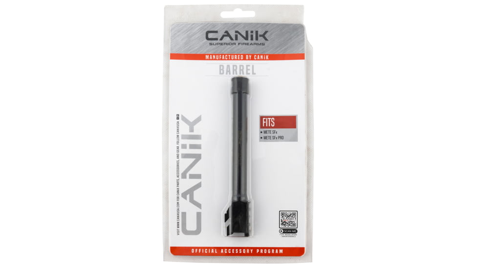 Century Arms Mete SFX 9mm Luger Fluted/Threaded Match Grade Barrel, Black Steel, PACN0023