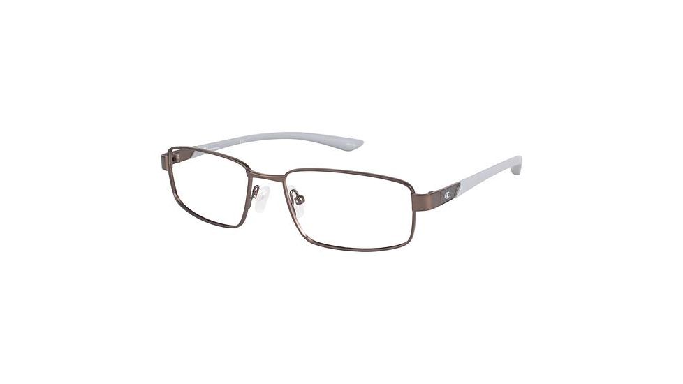 Champion 2009 Single Vision Prescription Eyeglasses - Frame BROWN/GREY CU200903