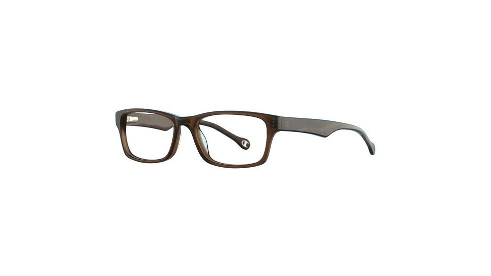 Champion 3004 Bifocal Prescription Eyeglasses - Frame TRANS BROWN CU300403