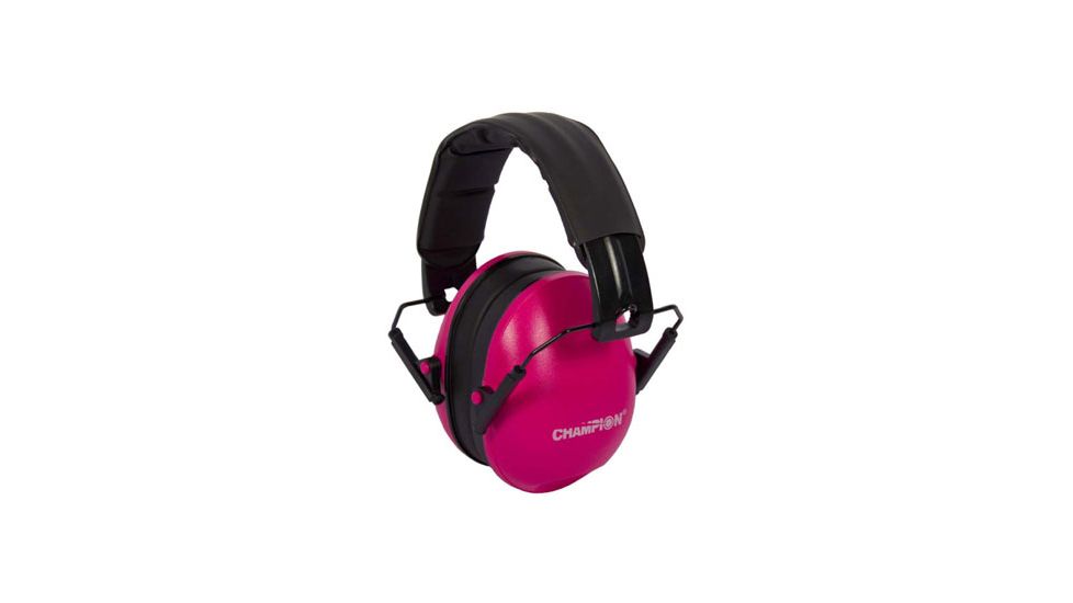 Champion Traps and Targets 40972 Slim Passive Ear Muffs Pink