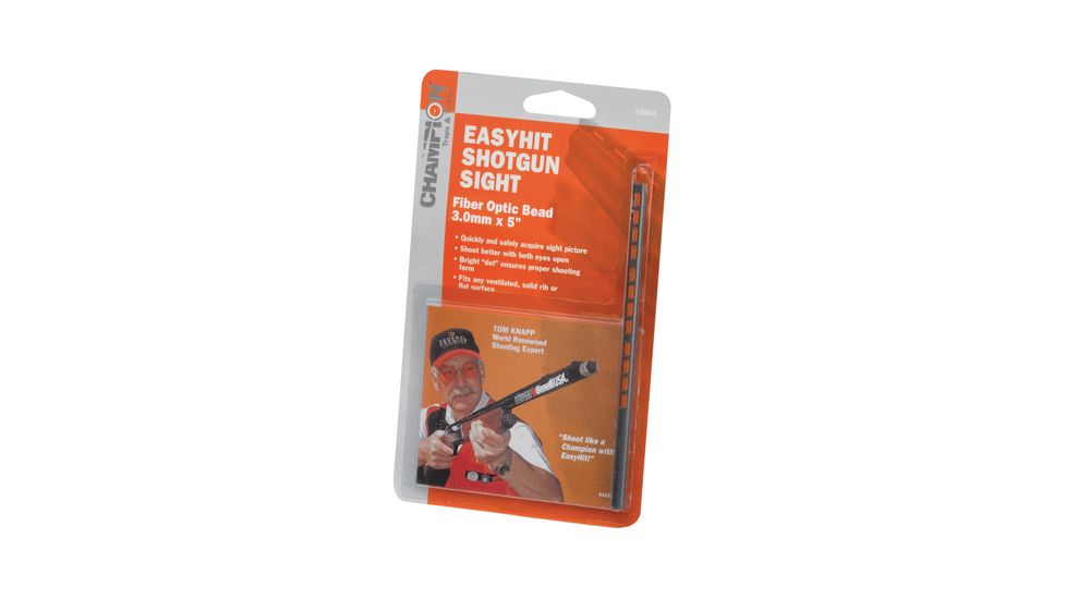 Champion EasyHit Shotgun Sight, Red - 3mm - 5in - 45846