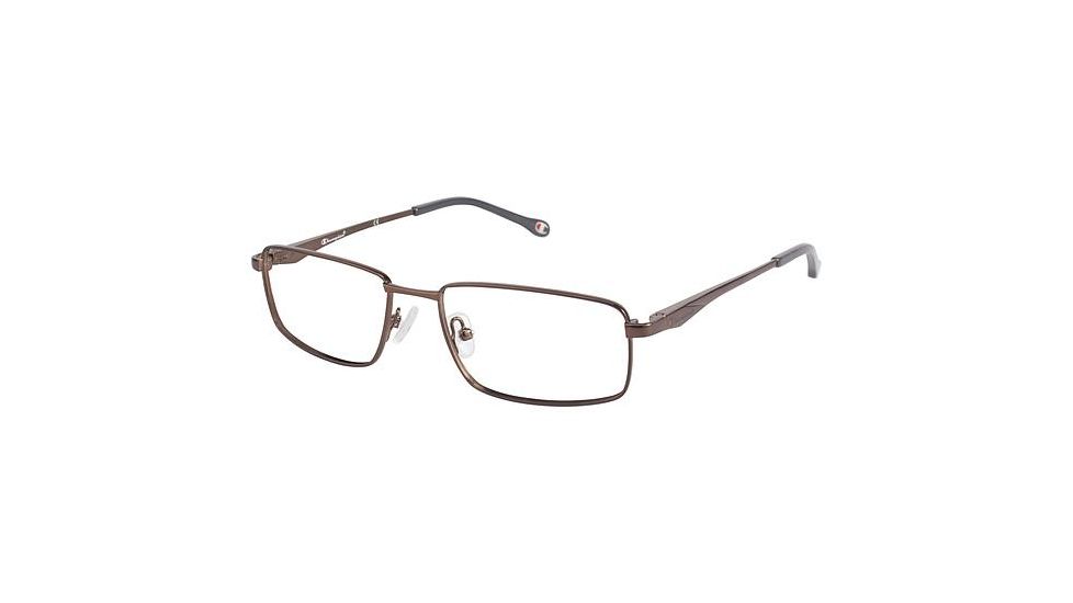 Champion Eyes 1001 Progressive Prescription Eyeglasses - Frame DK BROWN CU100103
