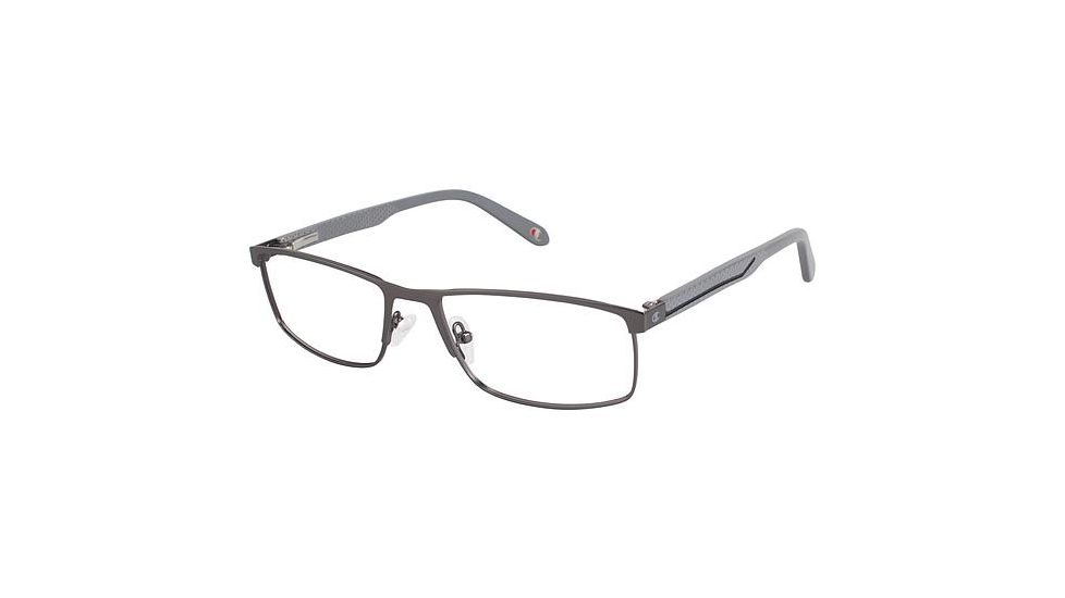 Champion Eyes 2008 Bifocal Prescription Eyeglasses - Frame MATTE GUN, Size 55/17mm CU200801