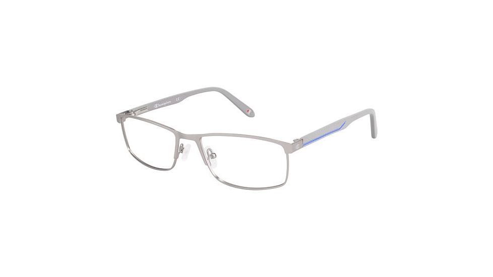 Champion Eyes 2008 Bifocal Prescription Eyeglasses - Frame MATTE SILVER, Size 55/17mm CU200803