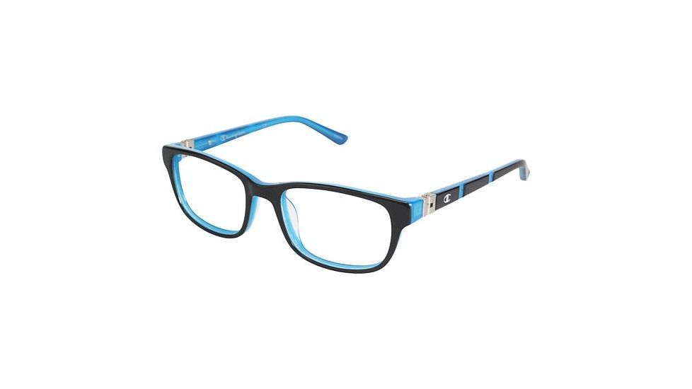 Champion Eyes 7003 Progressive Prescription Eyeglasses - Frame MATTE BLACK, Size 47/16mm CU700301