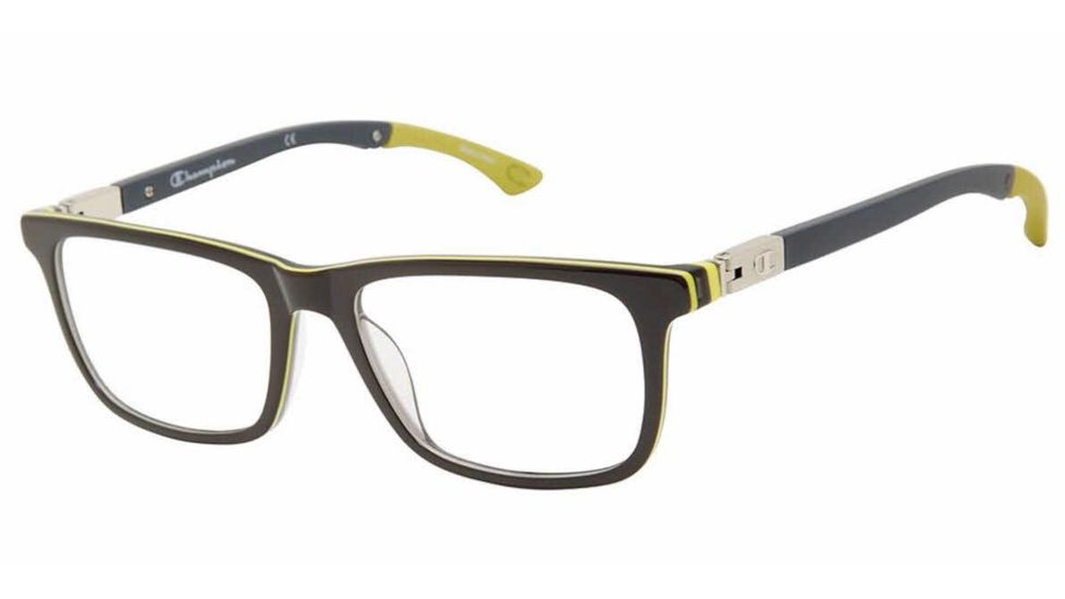 Champion GOODLUCK Bifocal Prescription Eyeglasses - Frame GREY/LIME, Size 52/16mm CUGOODLUCK02