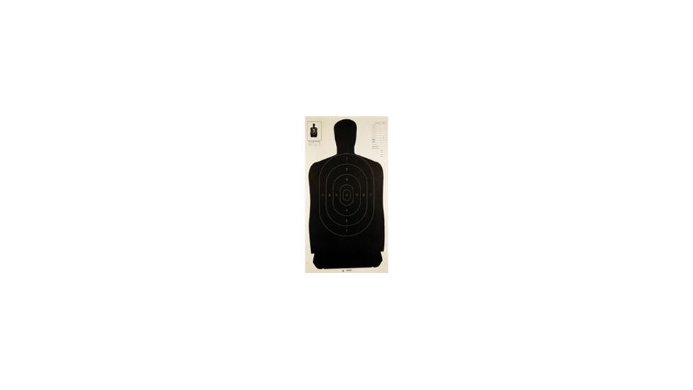 Champion Target Black Police Silhouette Target