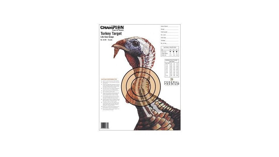 Champion Target Champion Practice Target 12 Pack 45780