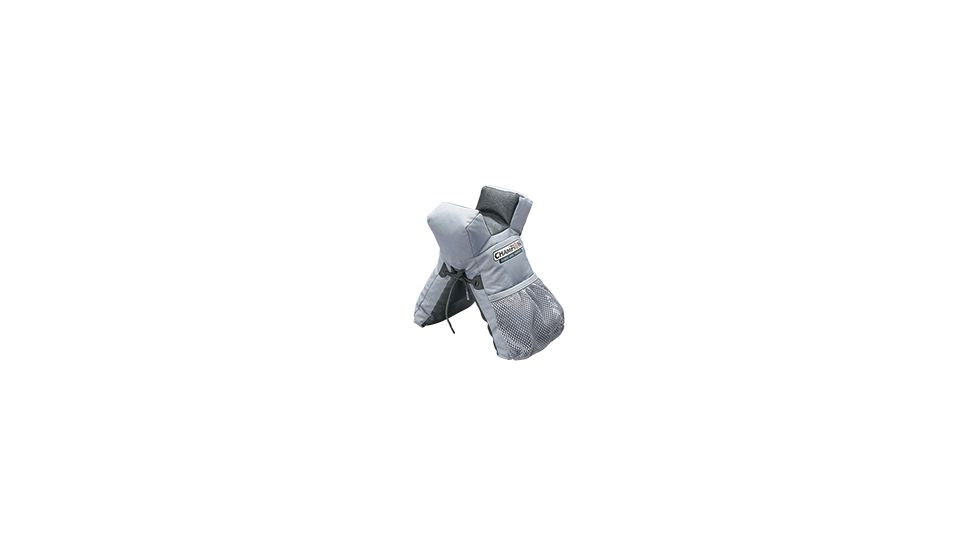 Champion Traps and Targets Rail Rider Front Shooting Rest Bag, Gray, 40895