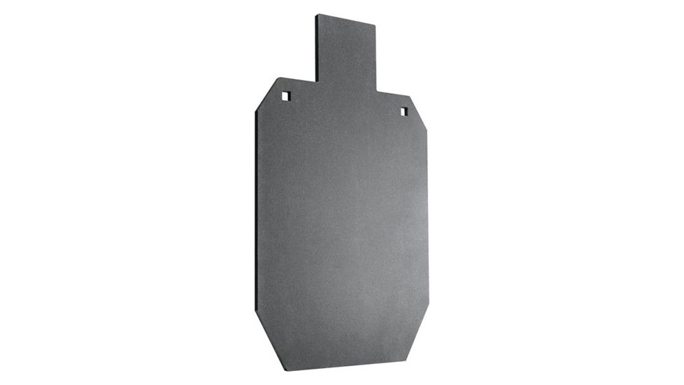 Champion Traps and Targets AR500 3/8In 66% Ipsc Steel Target, Grey, 44907