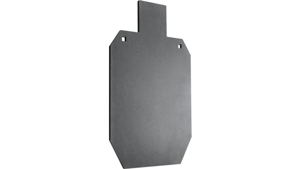 Champion Traps and Targets AR500 3/8In Ipsc Full Size Steel Target, Grey, 44908