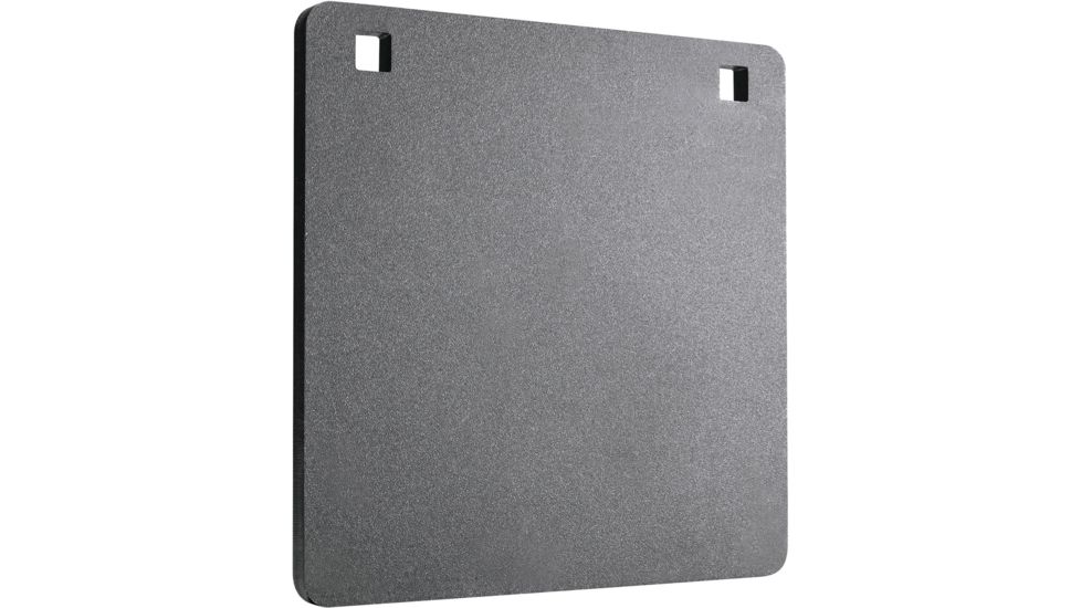 Champion Traps and Targets AR500 3/8In Square 4In Steel Target, Grey, 44904