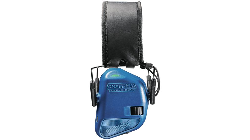 Champion Traps and Targets Headphone Electronic Nanoslim, Teal, 40979