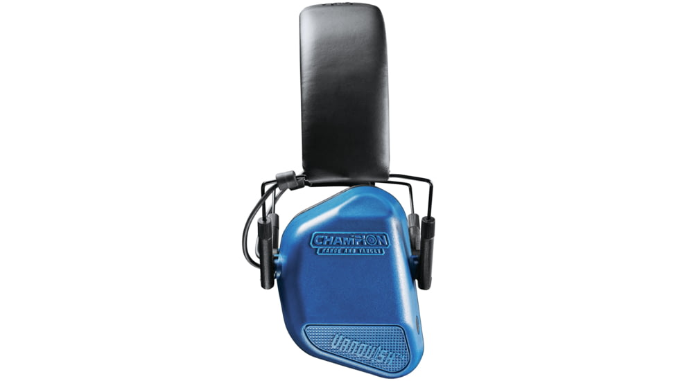 Champion Traps and Targets Vanquish Pro Hearing Protection Ear Muffs - Electronic, Blue, 40981