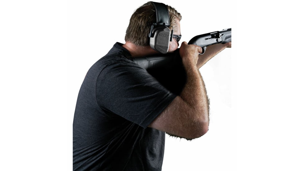 Champion Vanquish Passive Ear Muffs, Black, 41004