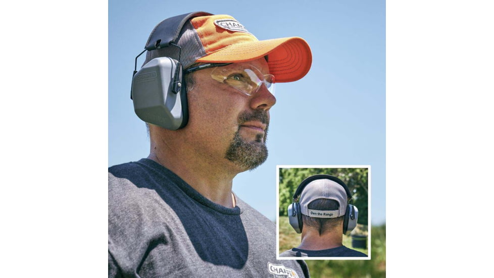 Champion Vanquish Passive Ear Muffs, Grey, 41000