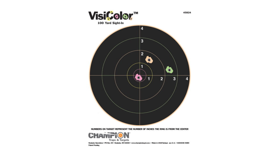 Champion Visicolor Sightin Target, Multi, 45815