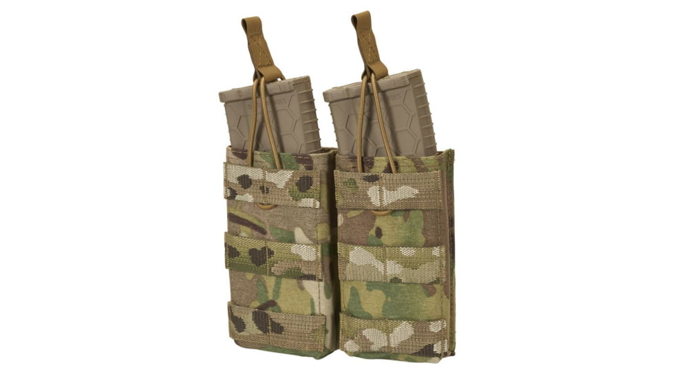 Chase Tactical Double 5.56 Mag Pouch, Multicam, One Size CT-20556MP2-MC