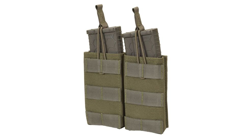 Chase Tactical Double 5.56 Mag Pouch, Ranger Green, One Size CT-20556MP2-RG