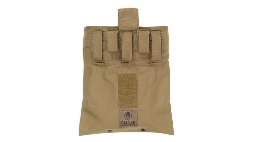 Chase Tactical Roll-Up Dump Pouch, Coyote, One Size, CT-20RUDP1-CT