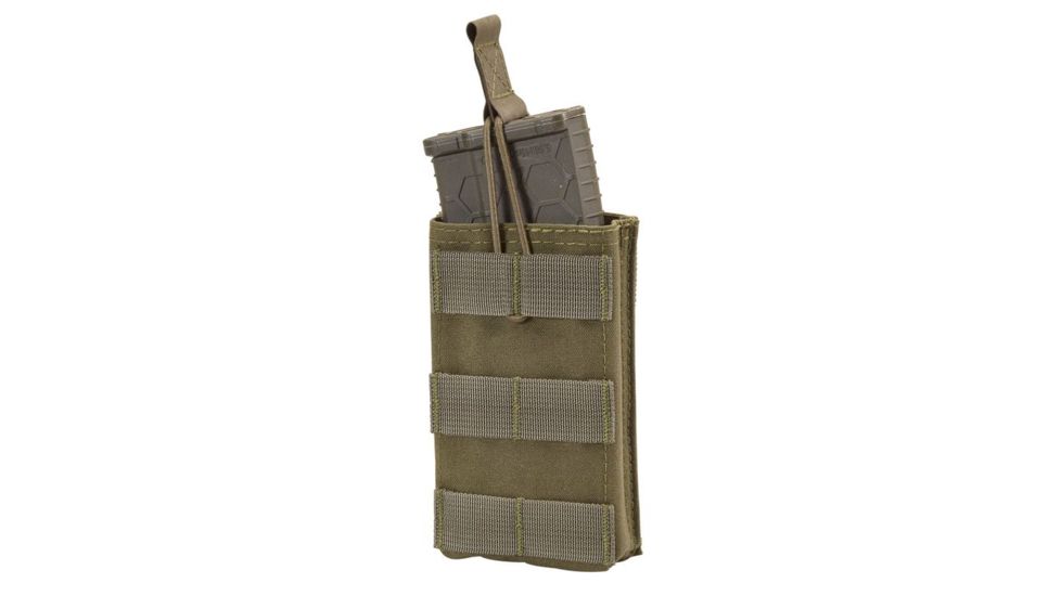 Chase Tactical Single 5.56 Mag Pouch, Coyote Tan, One Size CT-20556MP1-CT