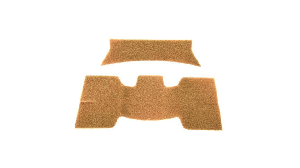 Chase Tactical Striker Velcro System For Ach/Mich Helmet, Exterior For Rails Compatible Helmets, Coyote Tan, CT-STRIKER-033