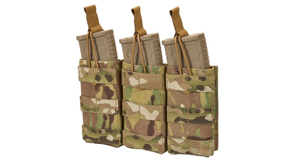 Chase Tactical Triple 5.56 Mag Pouch, MultiCam, One Size CT-20556MP3-MC